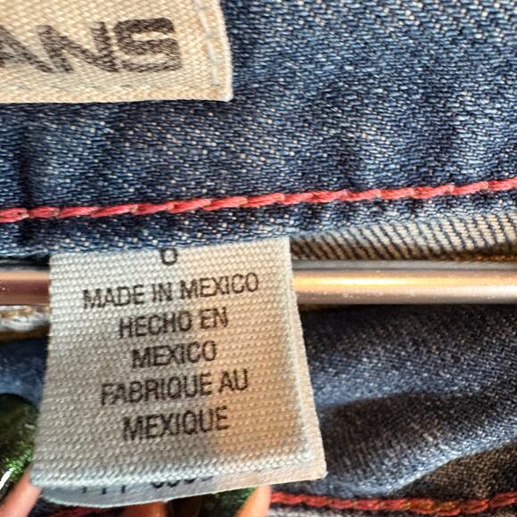 Vintage Y2K Split Back Flare Jeans Size 6 By DKNY NWT - Picture 5 of 9